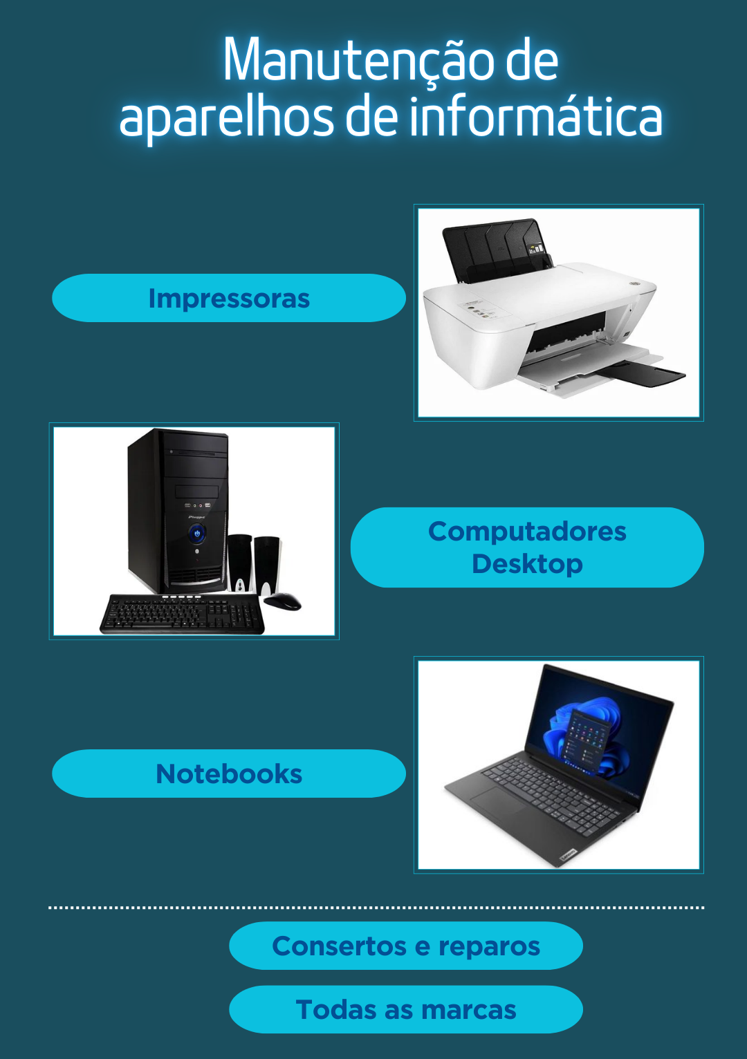 Manutenção de equipamentos de informatica v2